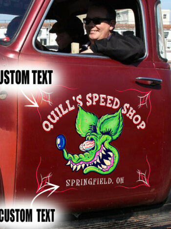 Personalized Kustom Kulture Rat Fink Low Brow Art Set 02 Decals